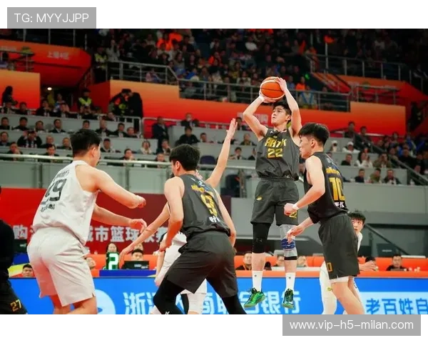 浙江队突破上篮连得
